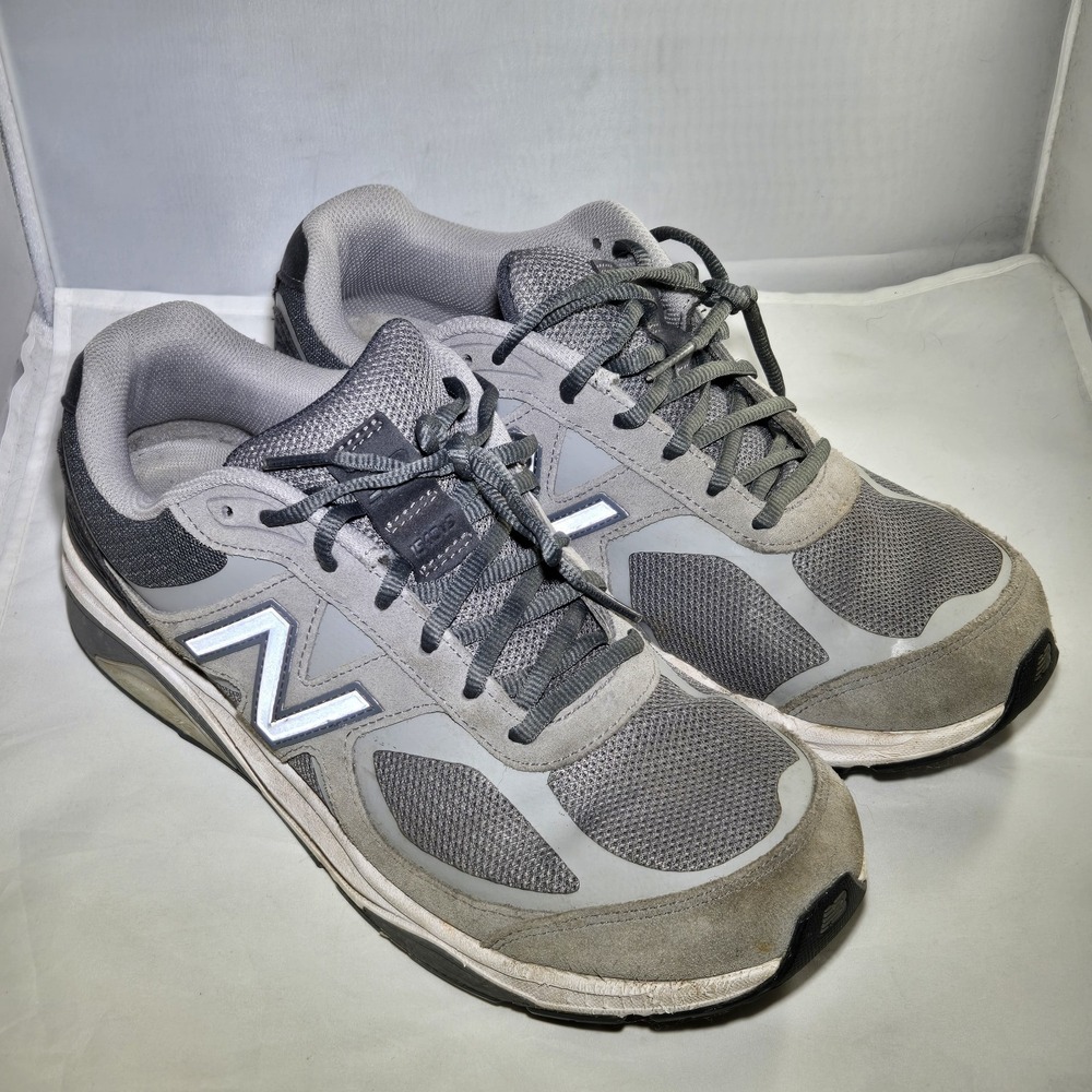 New Balance 1540v3 Shoes Mens Size 10 EE Gray Mesh Running Sneakers M1540GP3